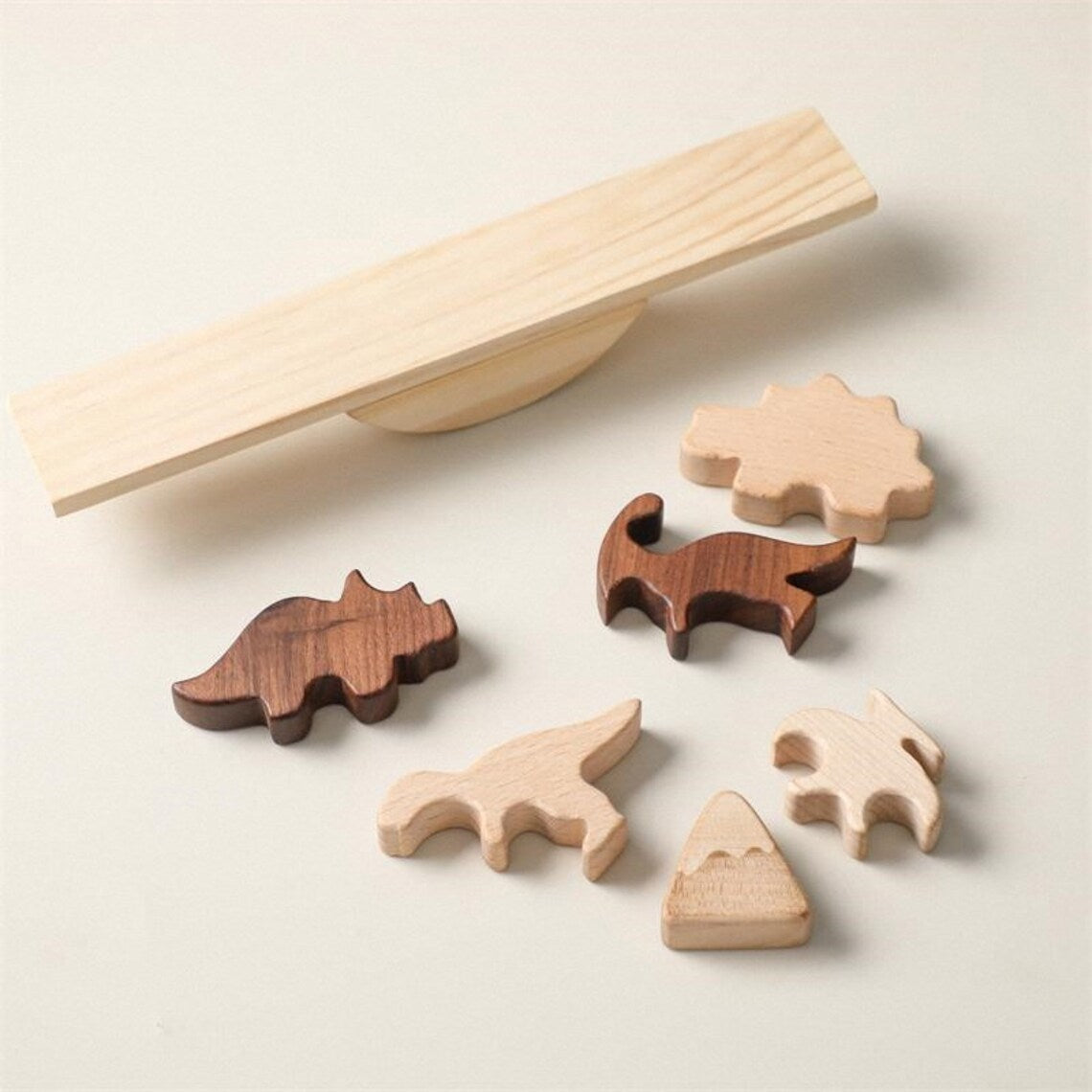 DinoBalance Montessori Building Blocks: A Prehistoric Playground of Learning and Competition